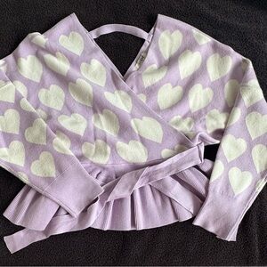 Umgee Lavender Knit Sweater